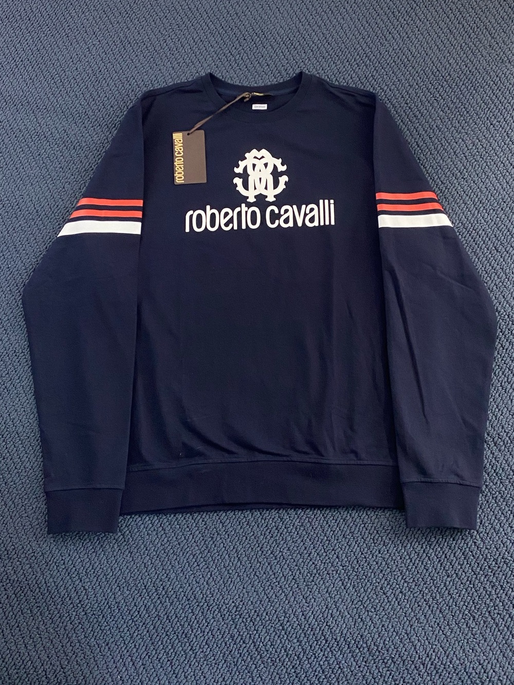 NWT Roberto Cavalli Italian Luxury Sweatshirt